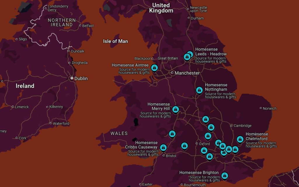 Homesense Stores All Across Uk
