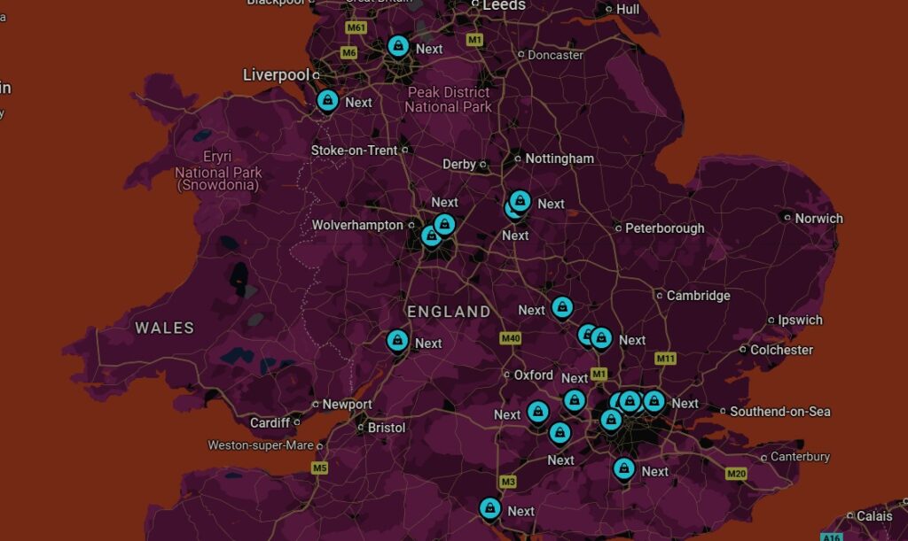 Next Retail Outlets Near Uk