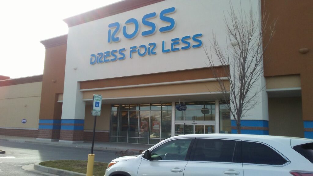 Ross Dress For Less In 2500 Gwynns Falls Pkwy, Baltimore, Md 21216, United States