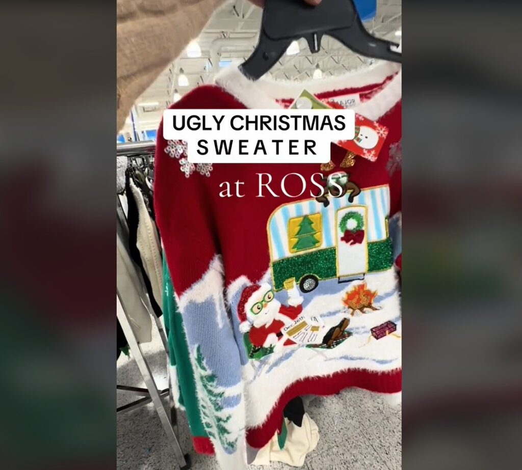 Ugly Chrismas Sweater At Ross